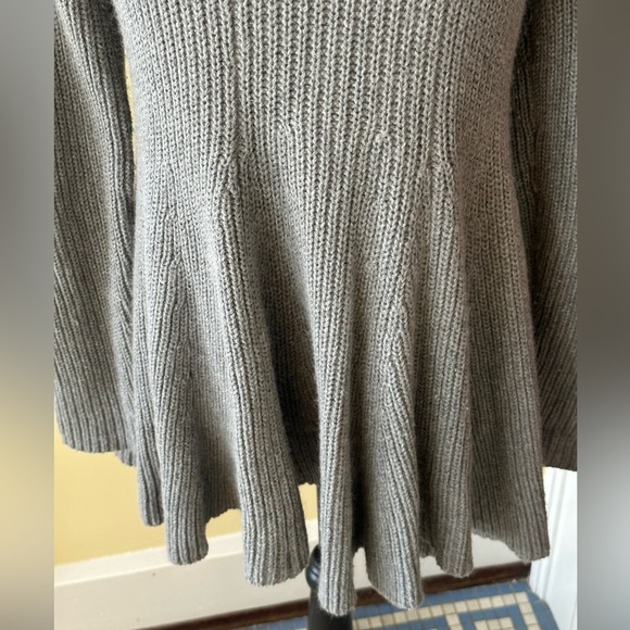 Theory | Gray Cashmere Blend Swing Cardigan Jacket - Picture 4 of 10